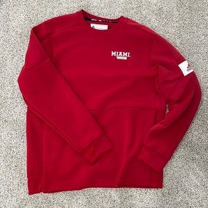 Mens Miami Hockey Adidas Sweatshirt  🏒